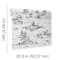 Designs Direct Nessie Novelty Toile Peel & Stick Wallpaper